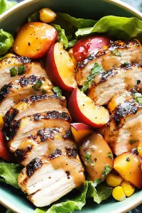 Peachy Maple Chicken Salad