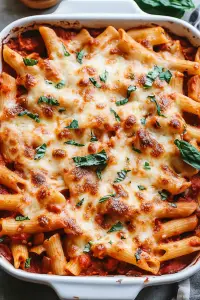 Spicy Chorizo Pasta Bake