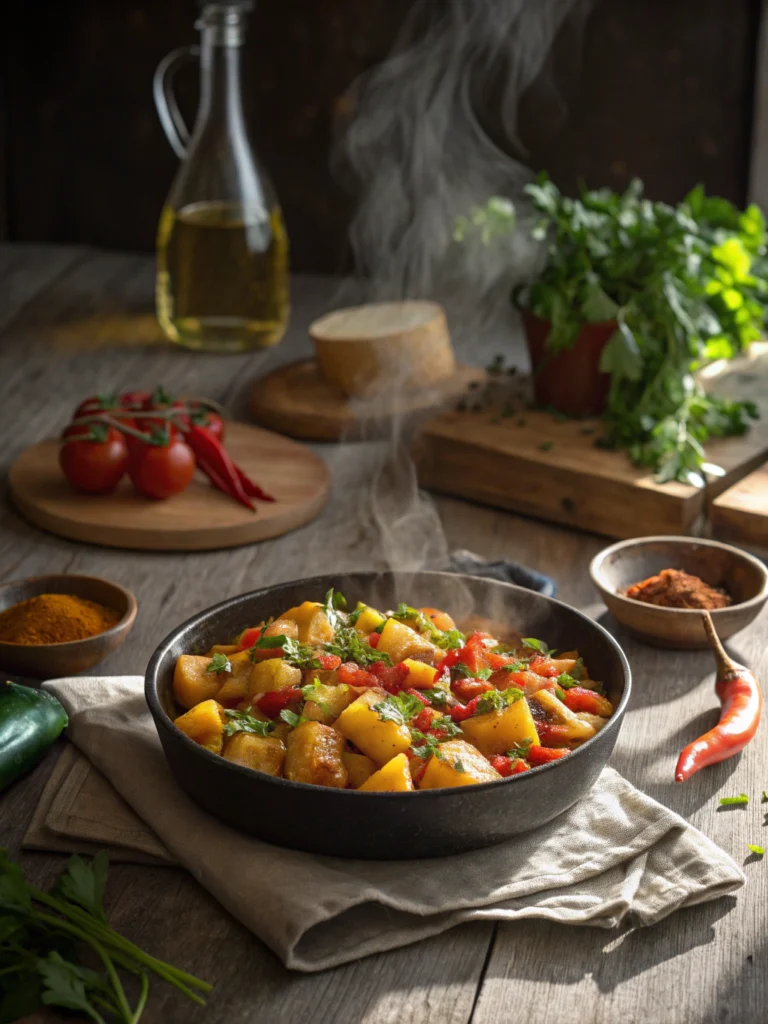 Spicy Spanish Potatoes