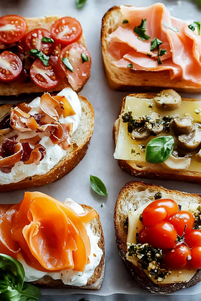 Tartine Bar Combinations