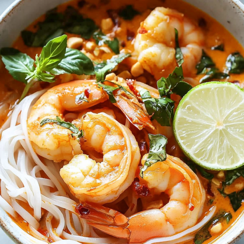 Thai Red Curry Noodle Bowls