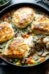 Turkey Mushroom Pie