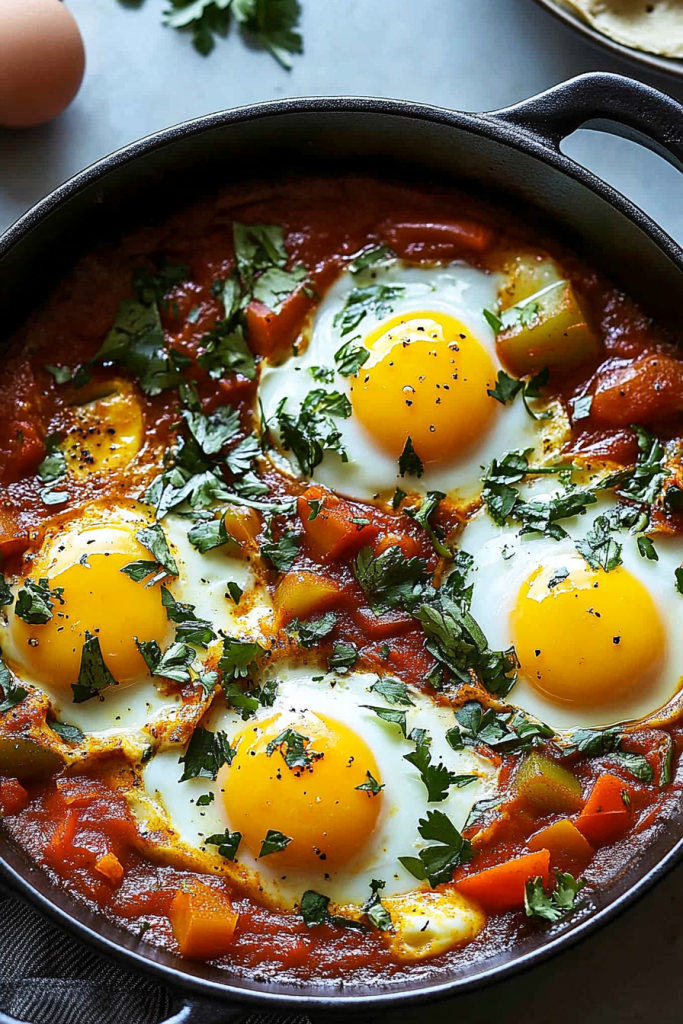 Turkish Baked Eggs