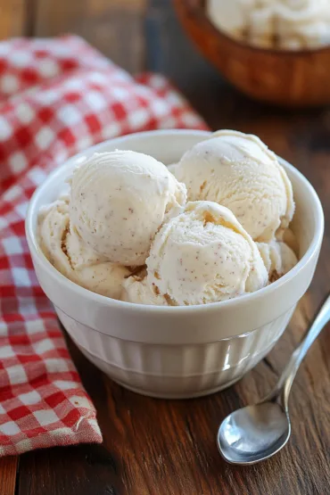 Vanilla Bean Coconut Milk Ice Cream
