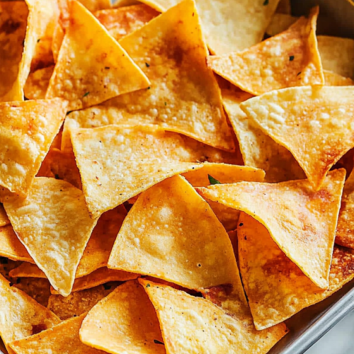 homemade tortilla chips
