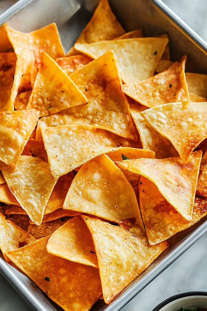 homemade tortilla chips
