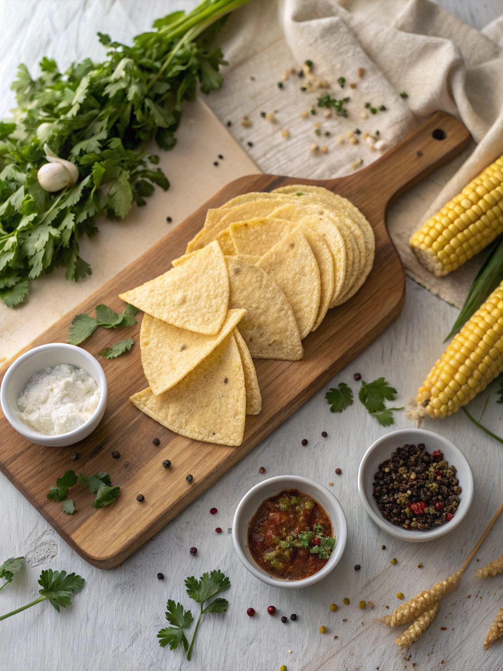 homemade tortilla chips ingredients