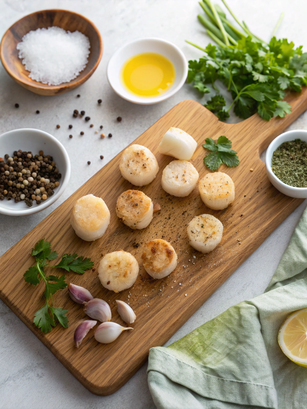 pan-sear scallops ingredients