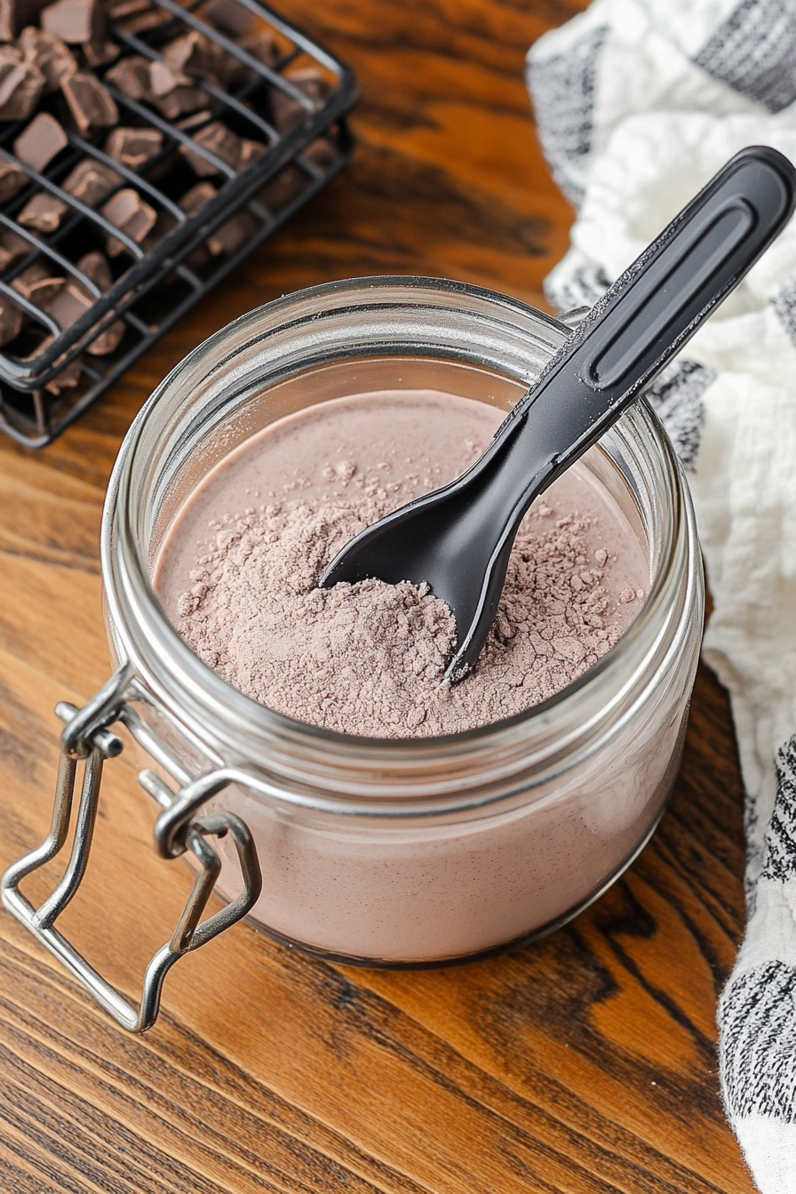 3-Ingredient Hot Cocoa Mix Final Dish Presentation