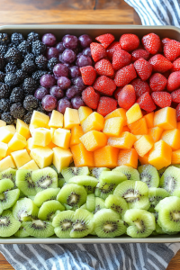 7-Layer Rainbow Fruit Salad