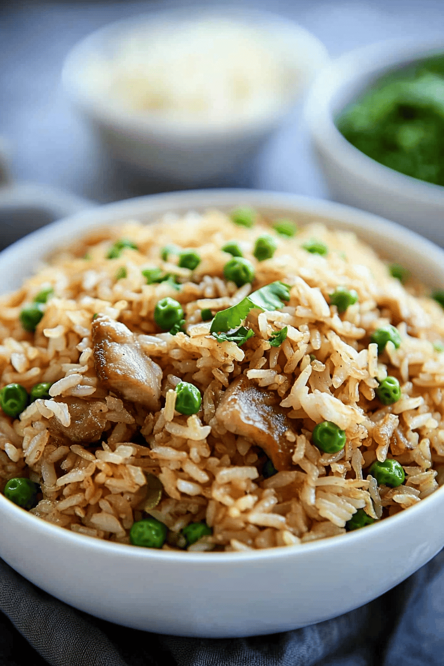 Adobo Fried Rice Recipe Final Dish Presentation
