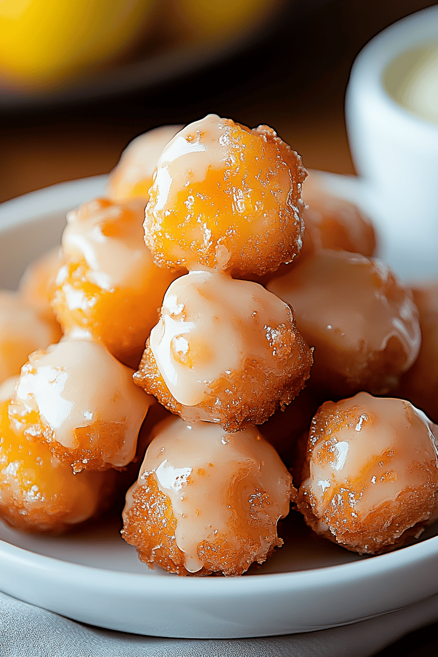 Apple Fritter Bites Recipe ingredients
