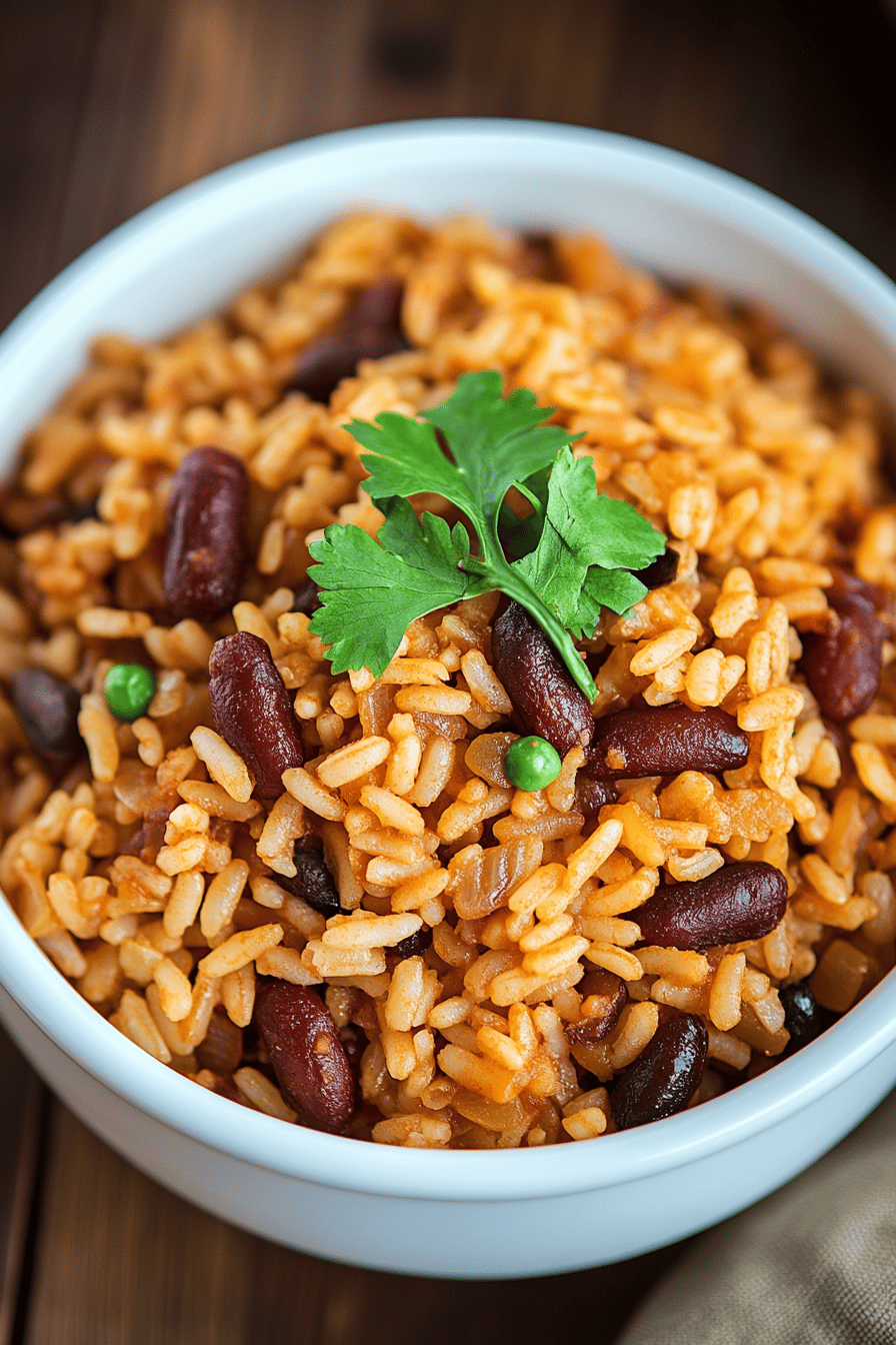 Arroz Moros Recipe Final Dish Presentation