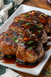 Balsamic Dijon Pork Chops