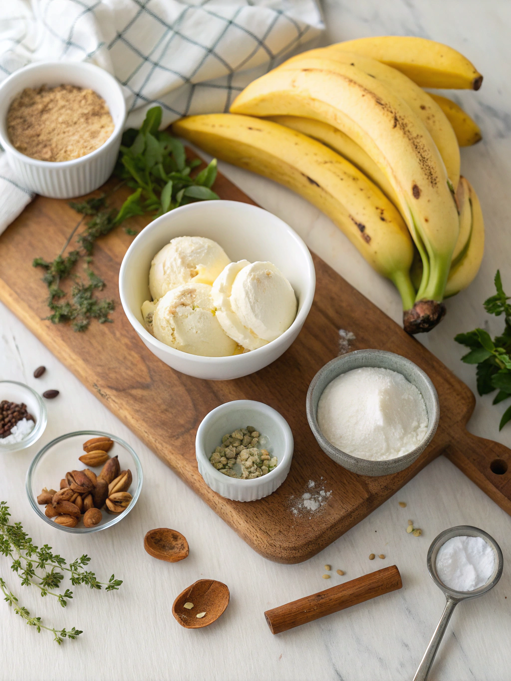 Banana Pudding Ice Cream Recipes ingredients