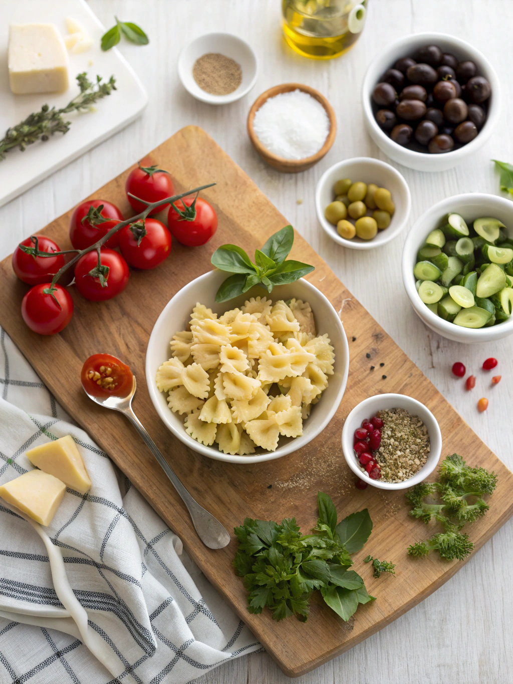 Best Pasta Salad Recipes ingredients