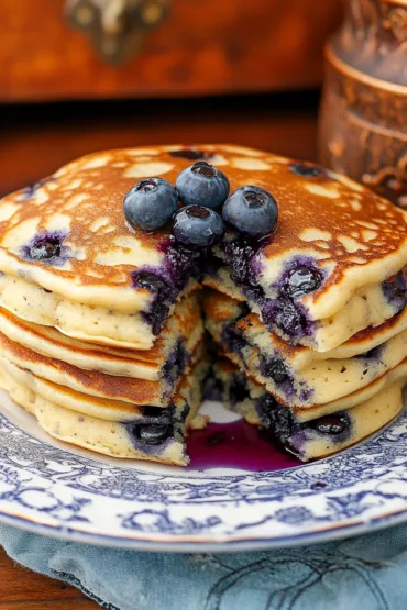 Blueberry Buttermilk Pancakes