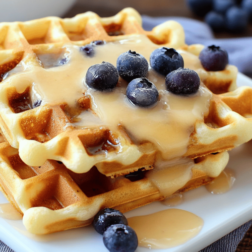 Blueberry Waffle Recipe