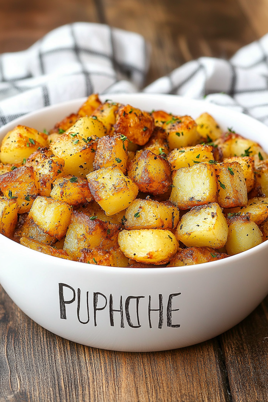 Breakfast Potatoes Final Dish Presentation