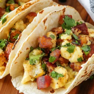 "7-Minute Breakfast Tacos Recipe: Best Morning Kick-Starter!" 2 Breakfast Tacos Recipe