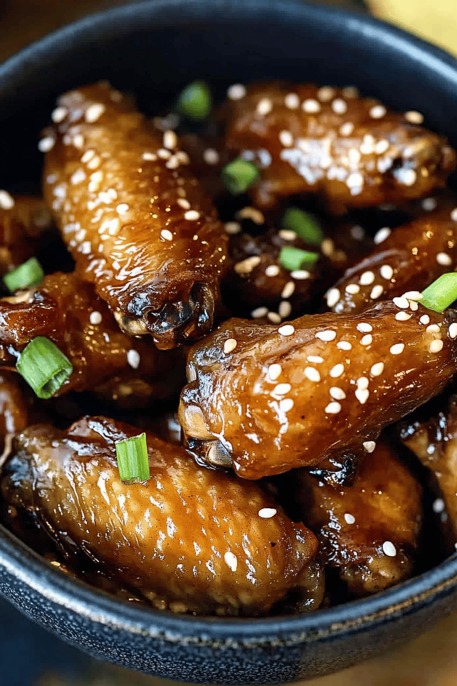 Buffalo Wild Wings Teriyaki Sauce Recipe Final Dish Presentation
