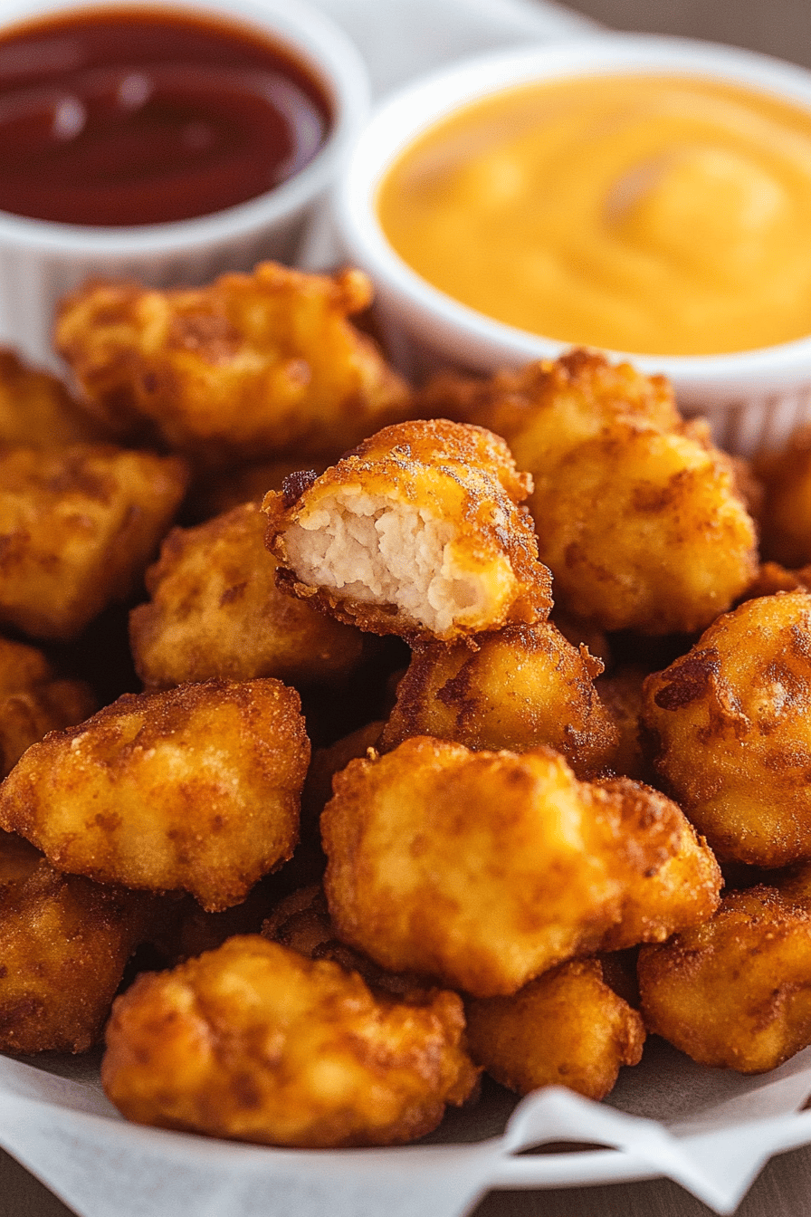 Chick-fil-A Copycat Nuggets Final Dish Presentation