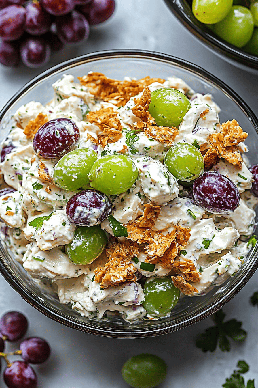 Chicken Salad Chick Grape Salad ingredients