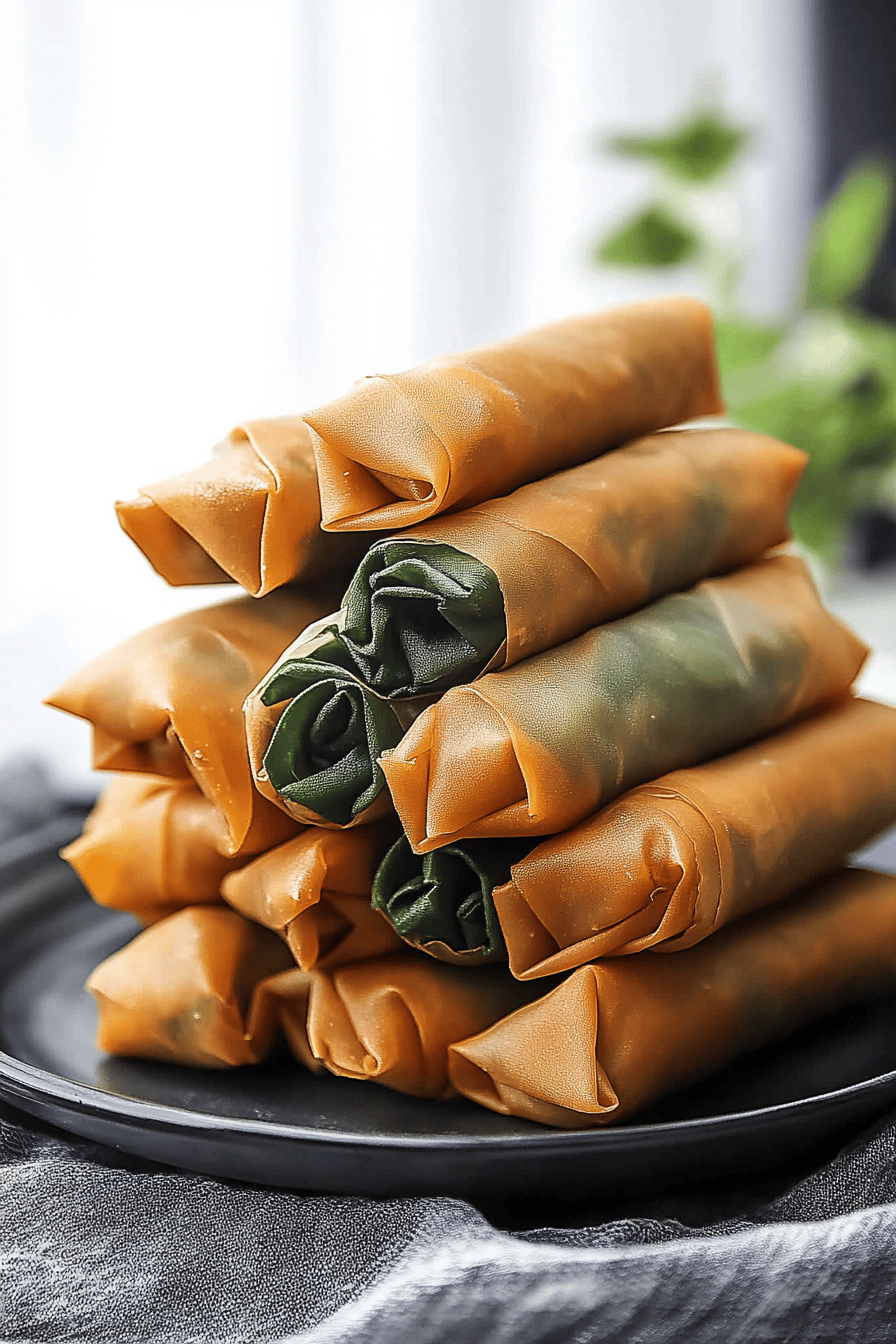 Chinese Spring Rolls Recipe ingredients
