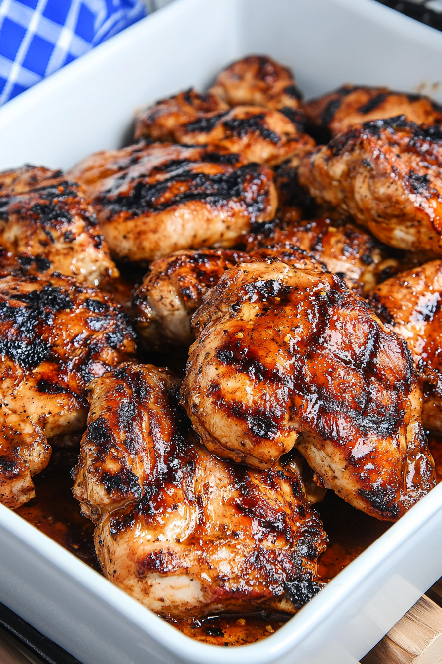 Chipotle Chicken Marinade Final Dish Presentation