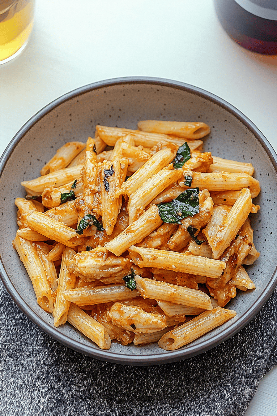 Chipotle Chicken Pasta Recipe ingredients