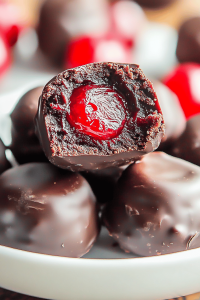 Chocolate-Covered Cherry Brownies