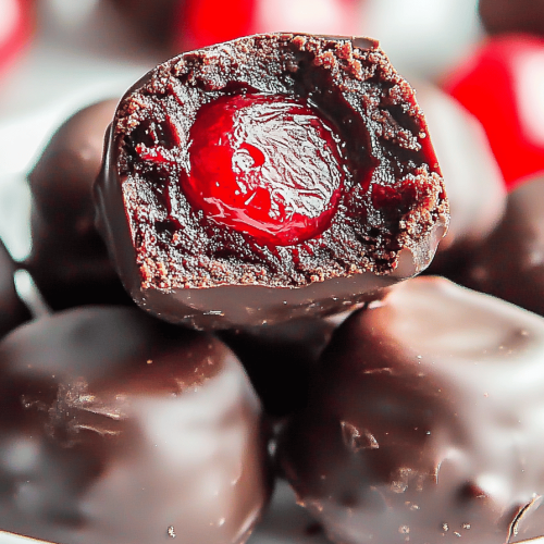 Chocolate-Covered Cherry Brownies