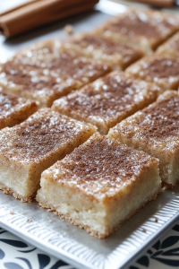 Cinnamon Toast Bars