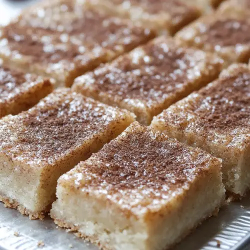 Cinnamon Toast Bars