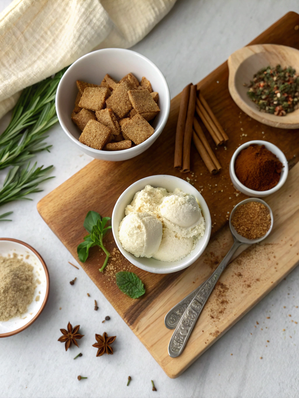 Cinnamon Toast Crunch Ice Cream ingredients