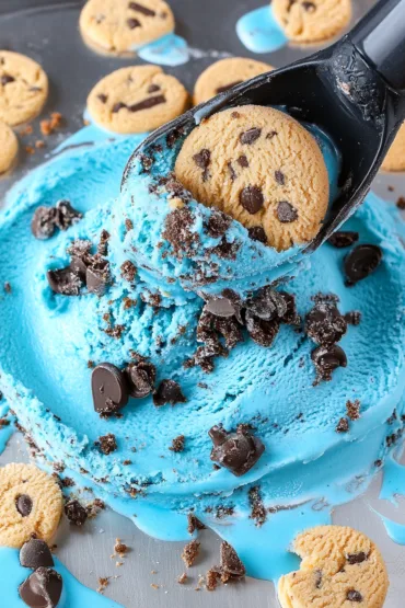 Cookie Monster Ice Cream