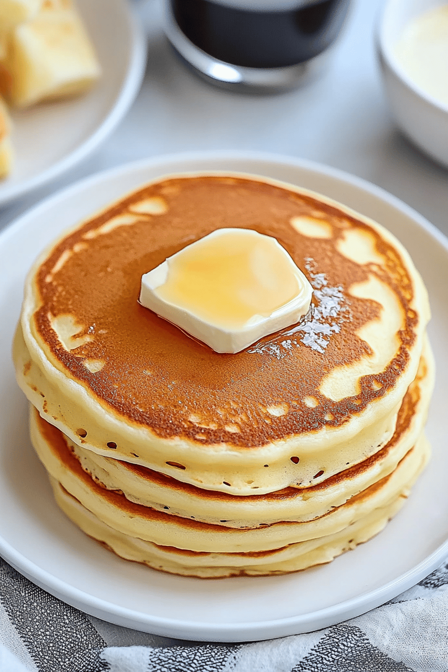 Copycat McDonald's Pancake Recipe Final Dish Presentation