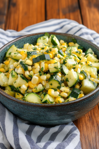 Corn Zucchini Salad
