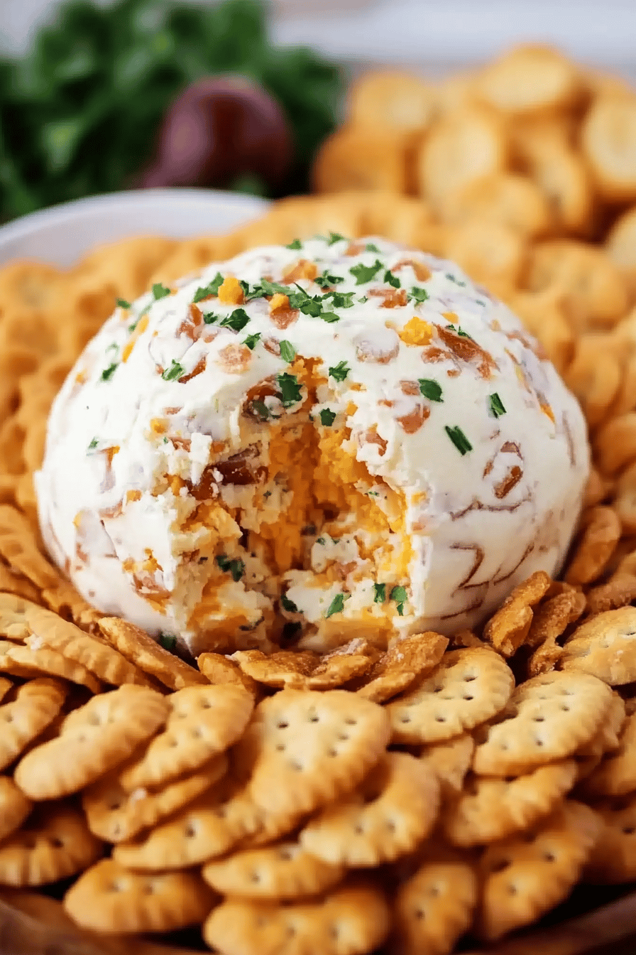 Cracked Out Cheese Ball Recipe ingredients