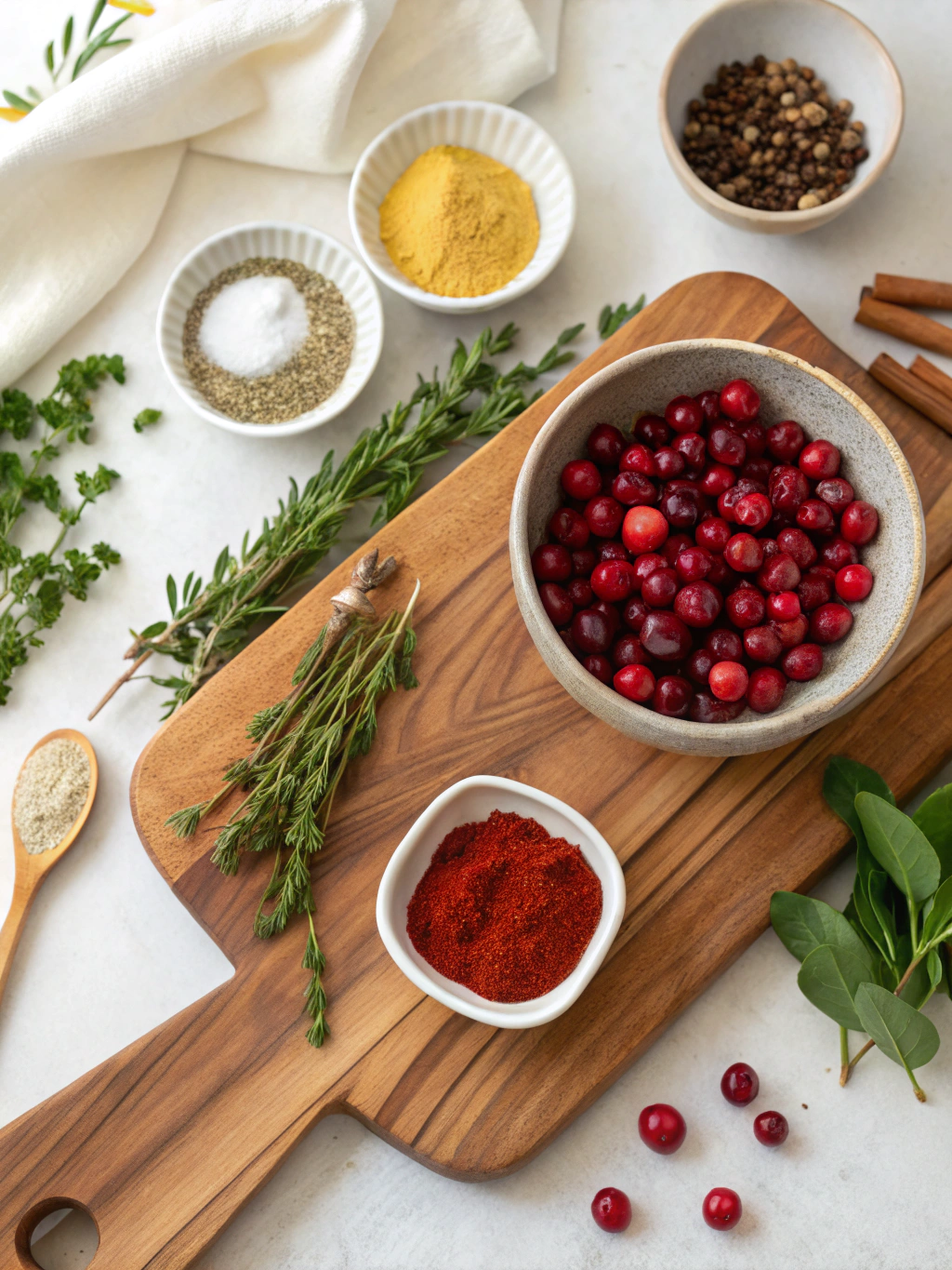 Cranberry Chutney Recipe ingredients