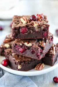 Cranberry Pecan Brownies