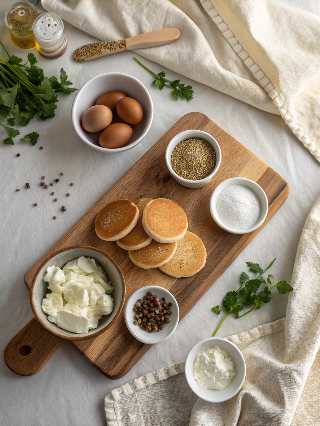 Cream Cheese Pancakes ingredients