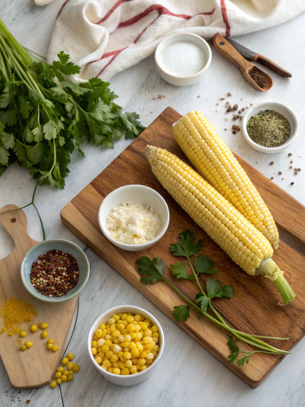 Creamed Corn Recipe ingredients