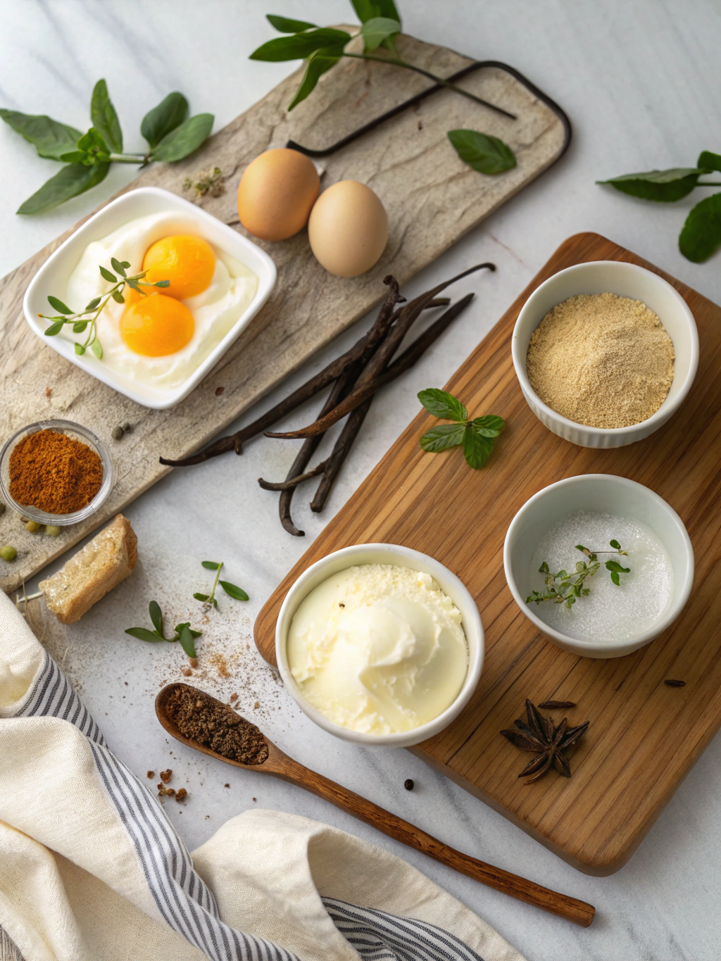 Crème Brûlée Recipe ingredients