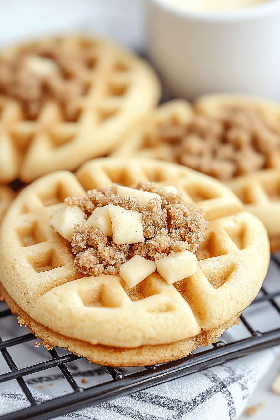 Crumbl Waffle Cookie Recipe ingredients