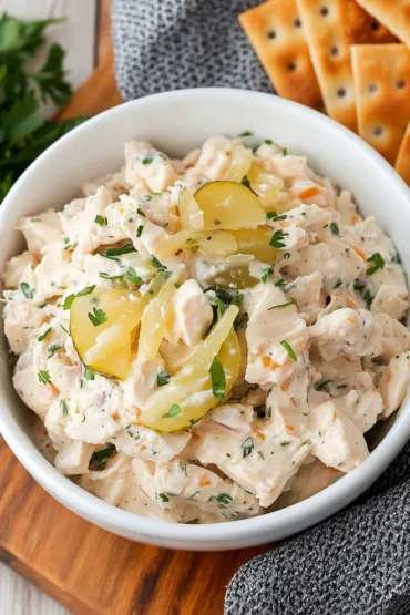 Dill Pickle Chicken Salad