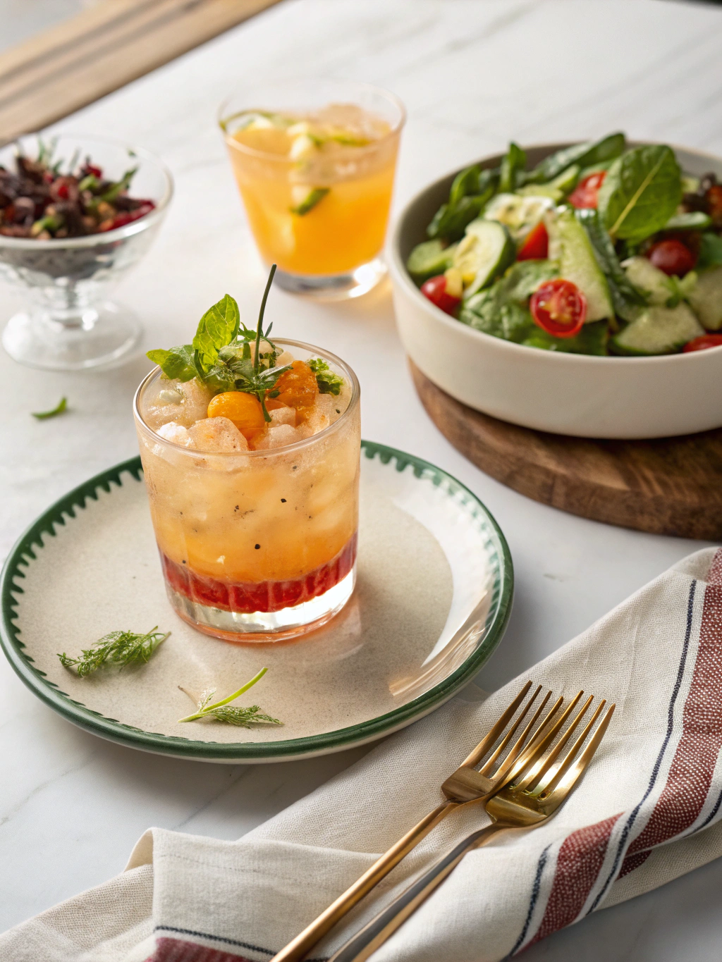 Dillinger Cocktail Recipe serving suggestion