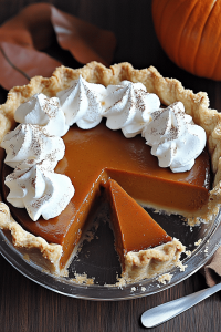 Dulce de Leche Pumpkin Pie