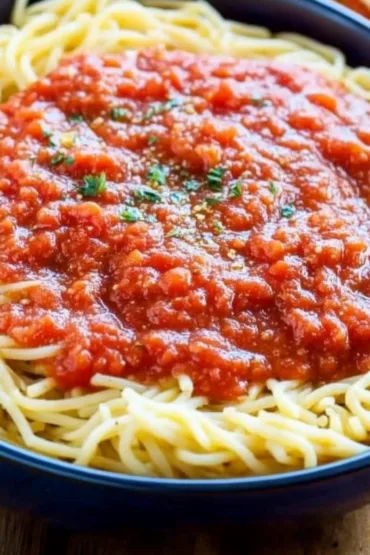 Five-Minute Marinara