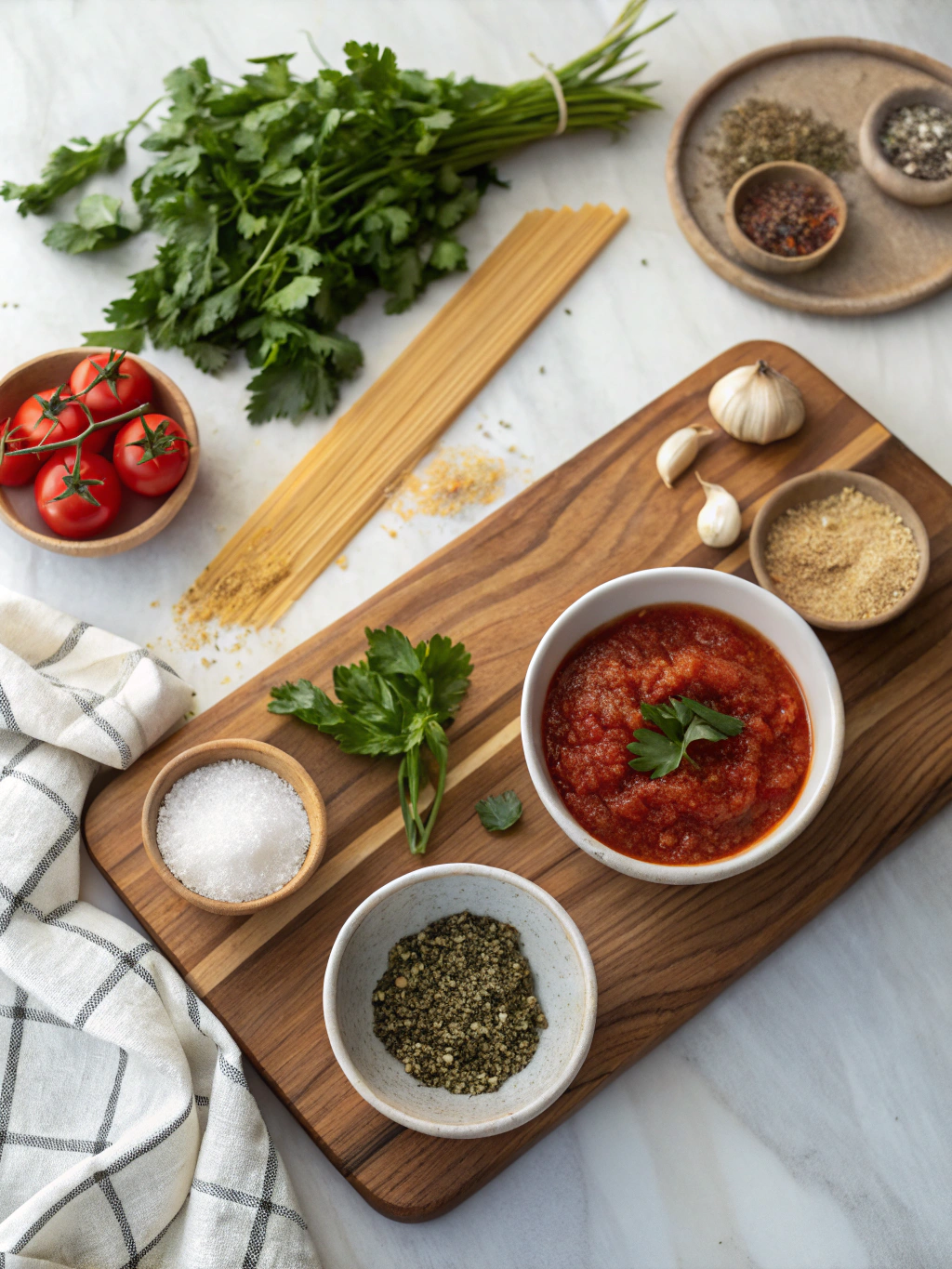 Five-Minute Marinara ingredients